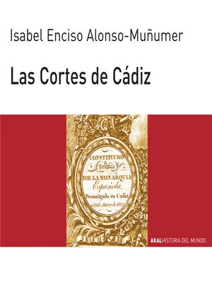cover image of Las Cortes de Cádiz